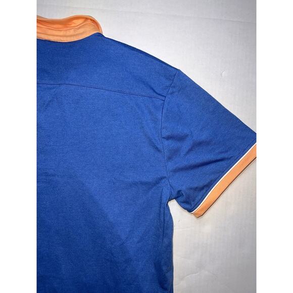 Knickerbocker Vintage Design Shirt Men’s Size L Blue Lemon Tony Retro Button Up - Picture 14 of 16